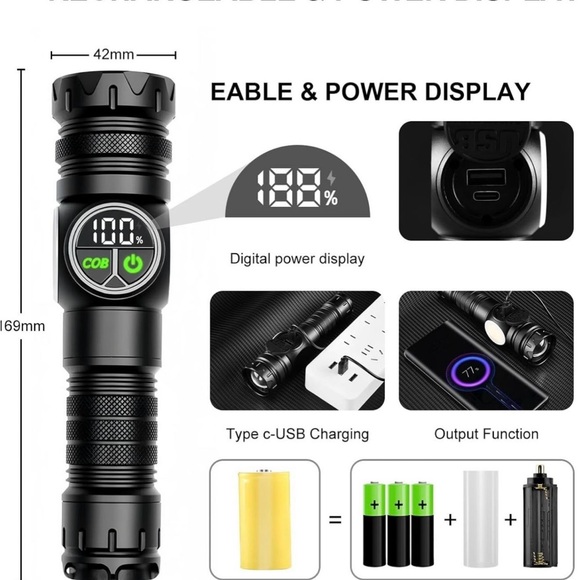 3 In 1 Flashlight - Picture 7 of 8